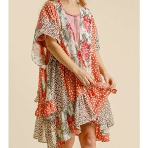 New with tags Umgee kimono. XL.